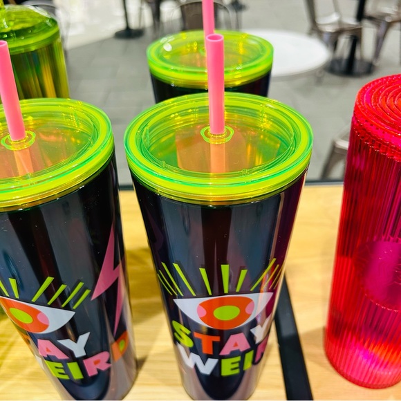 Starbucks Stay Weird Back to School Cup Tumbler Venti 24oz 2023 Target Exclusive - Picture 5 of 11